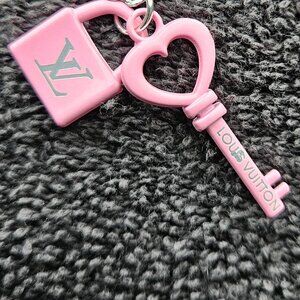 Cute Lock and Key Charm Set